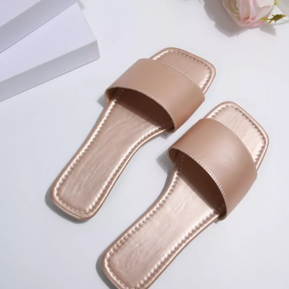 Open Toe Flats Sandals, image 4