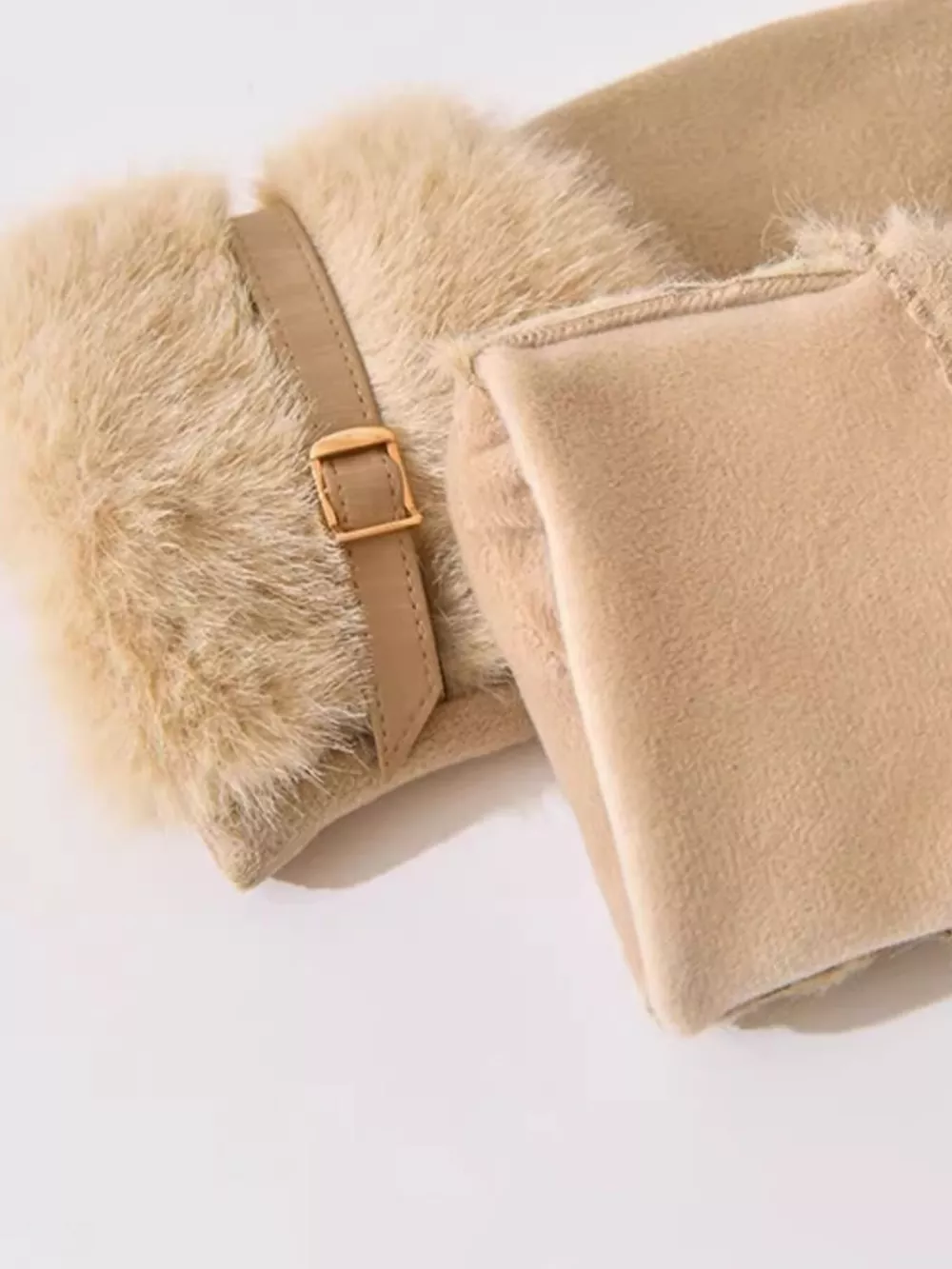 Faux Fur Cuff Gloves, image 8
