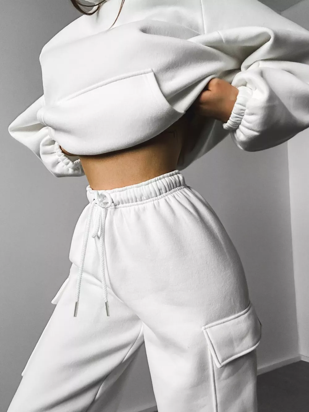 Kangaroo Pocket Hoodie and Joggers Set, image 10