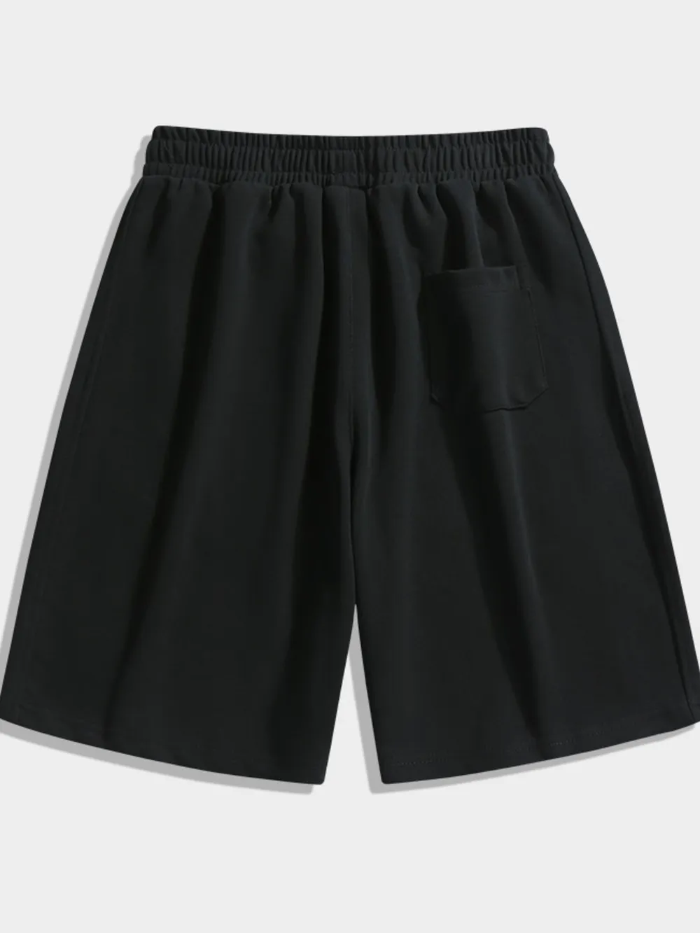 Men's Plus Size Drawstring Casual Shorts, image 5
