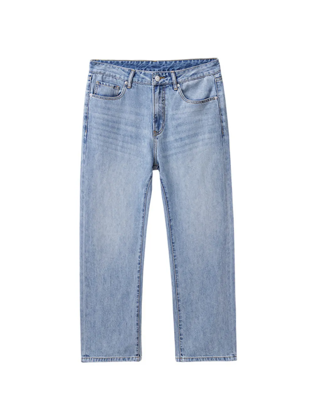 Men's Relaxed Fit Straight Leg Jeans, image 5