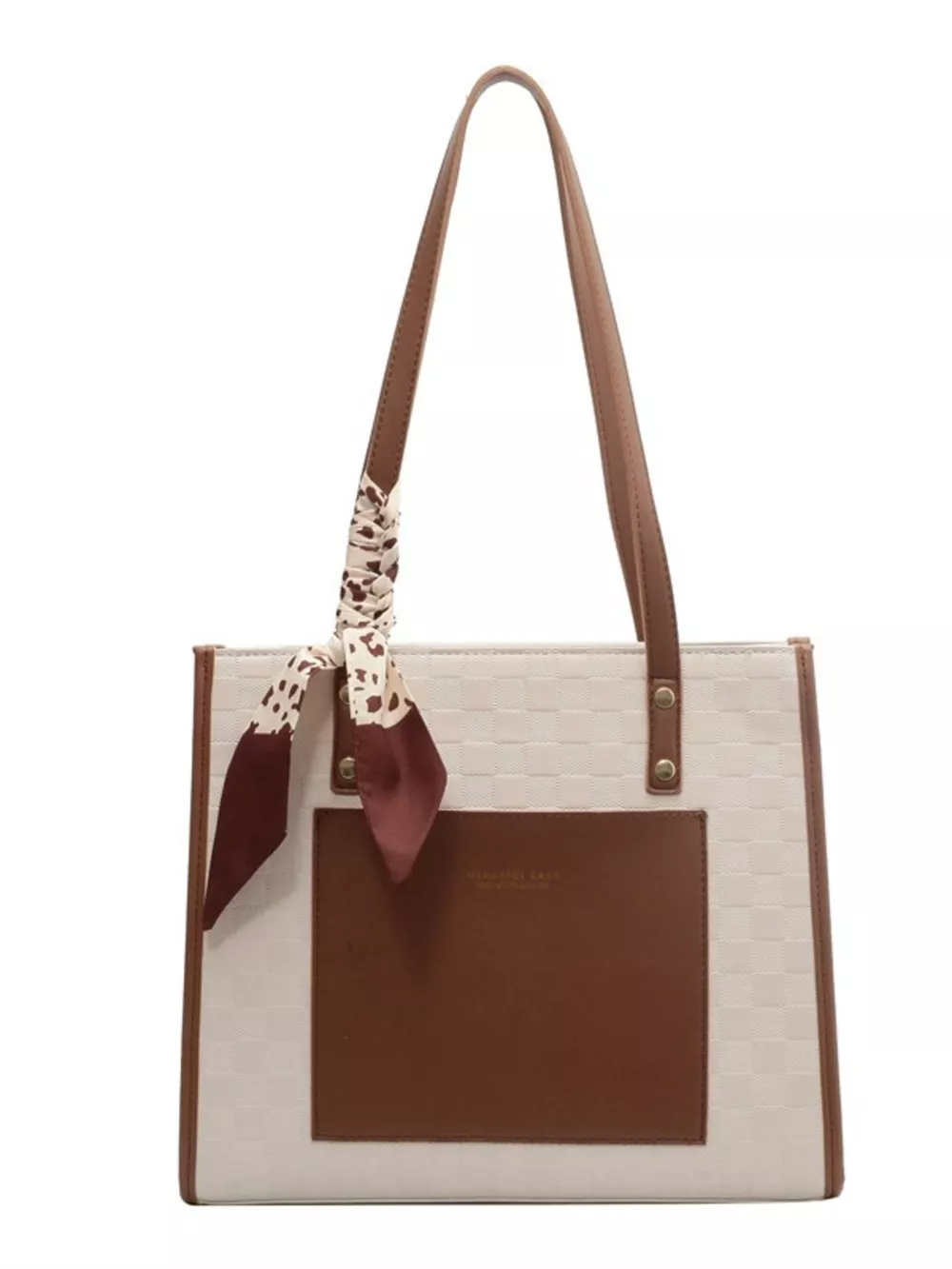 Color Block Shoulder Bag, image 8