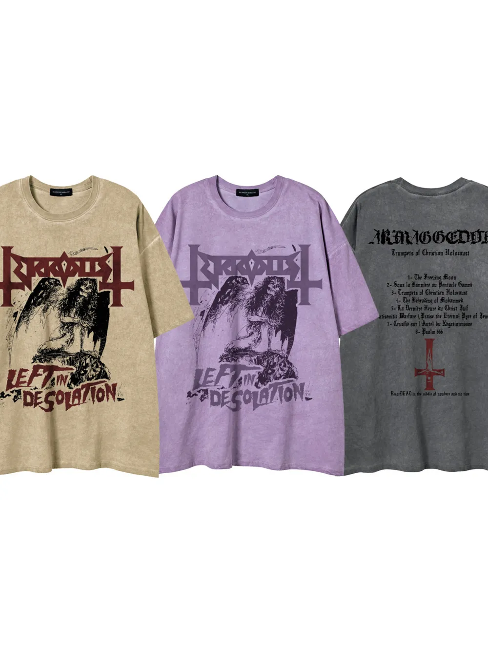Men's Vintage Washed Graphic Oversized T-Shirt, image 5