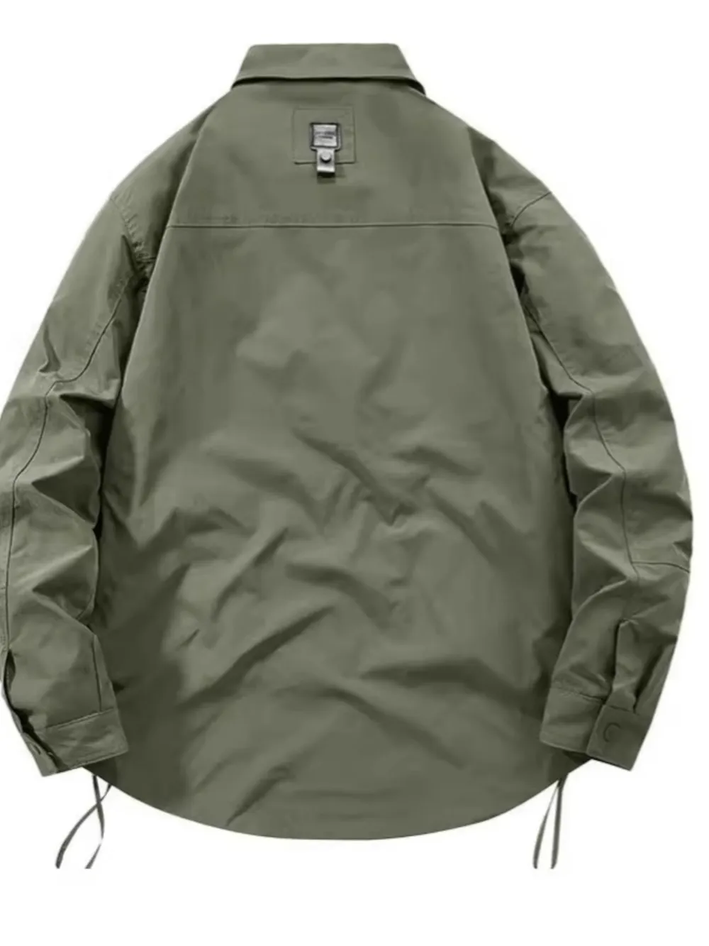 Men's Plus Size Urban Style Cargo Jacket, image 3