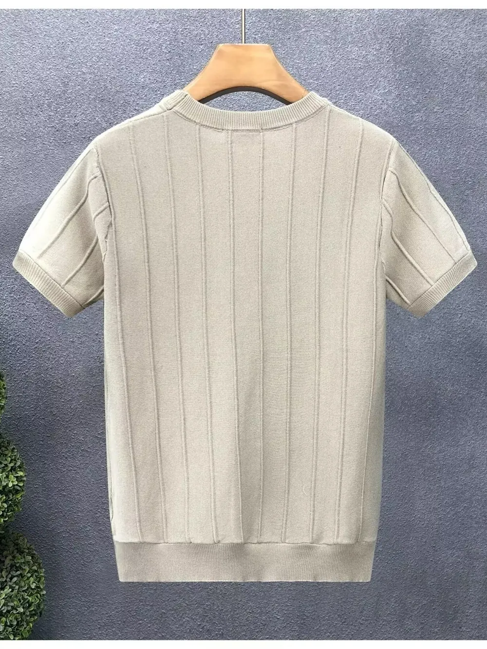 Men's Full Size Round Neck Short Sleeve T-Shirt Plus Size, image 11