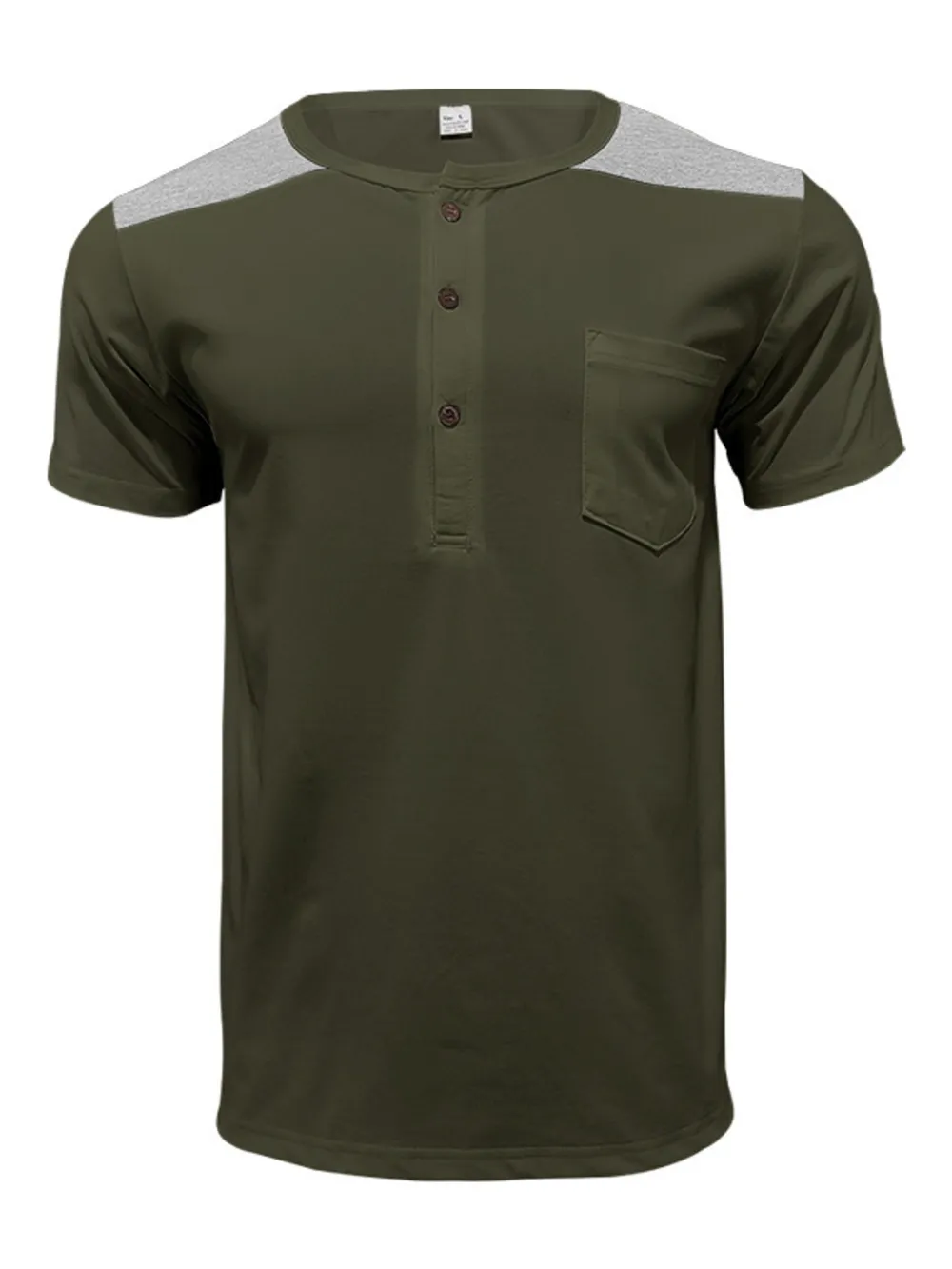 Men's Full Size Round Neck Short Sleeve T-Shirt Plus Size, image 11
