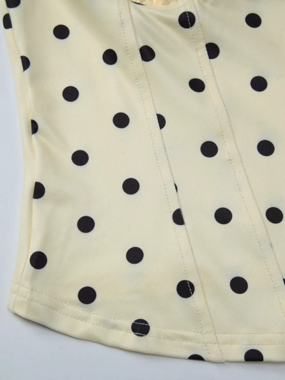 Polka Dot Sweetheart Neckline Tank Top, image 14