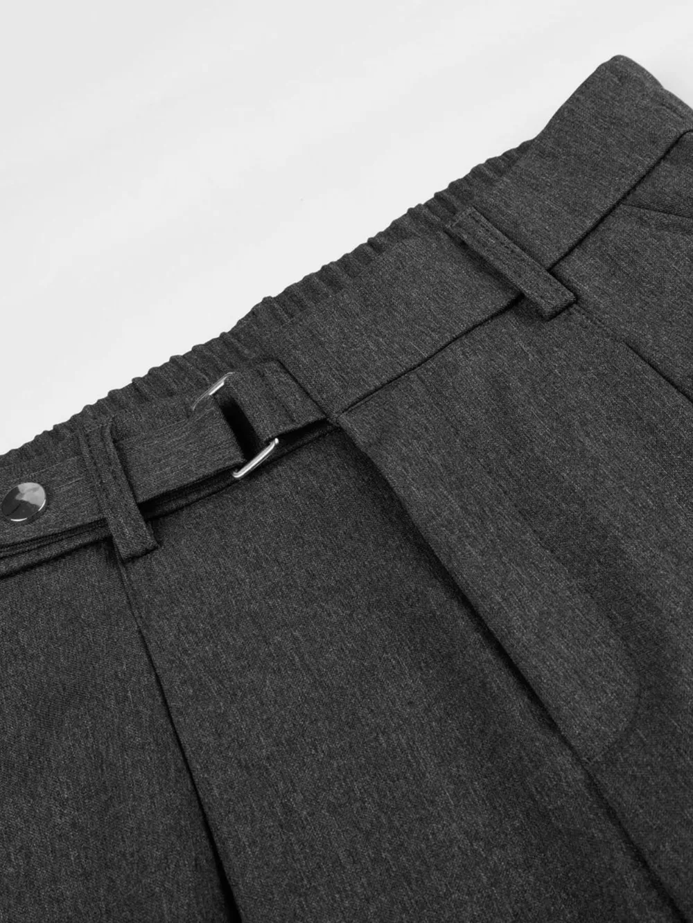 Men's High-Waisted Wide-Leg Pleated Pants, image 8