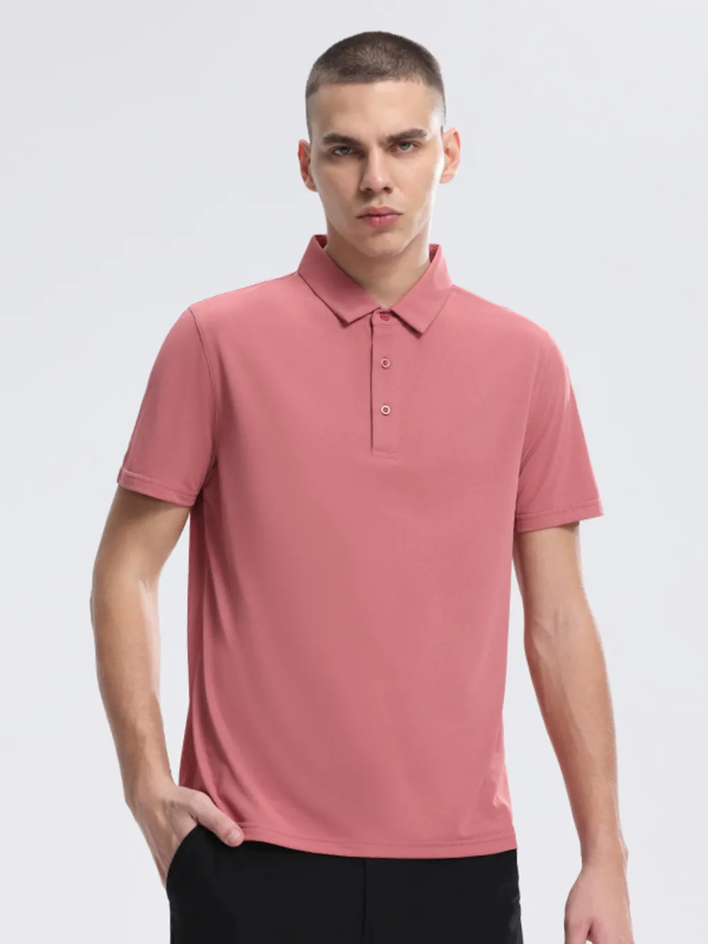 Men's Full Size Short Sleeve Polo Shirt Plus Size, image 8
