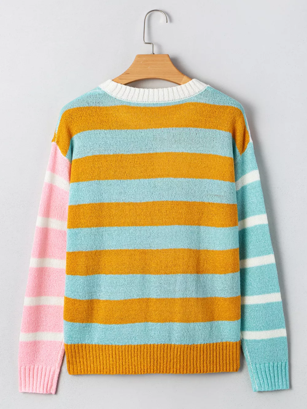 Color Block Striped Sweater, image 8