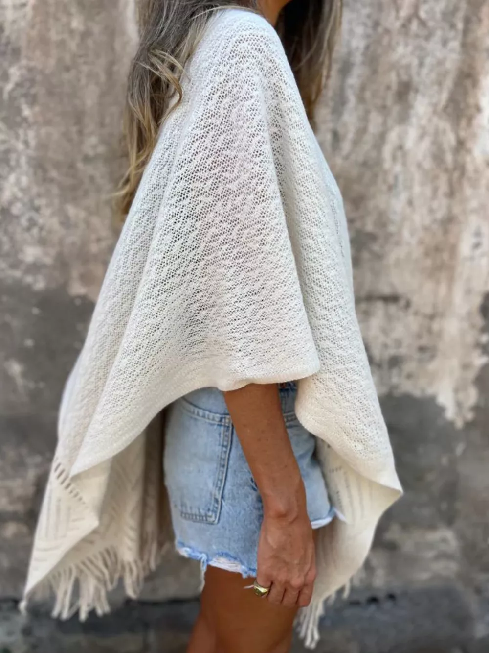Fringe Open Front Cardigan, image 6