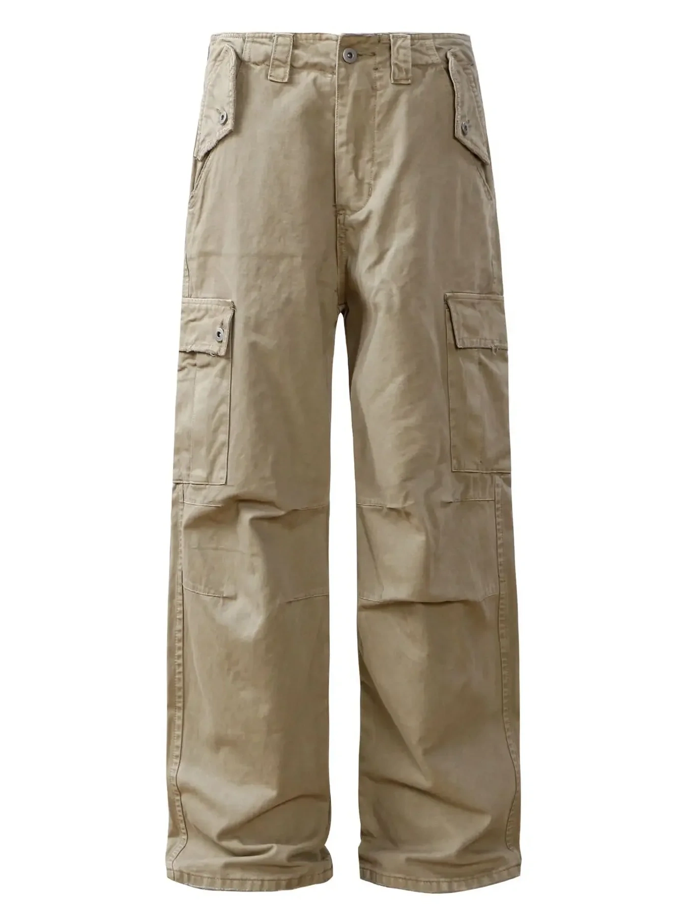Men's Wide Leg Cargo Pants, image 2