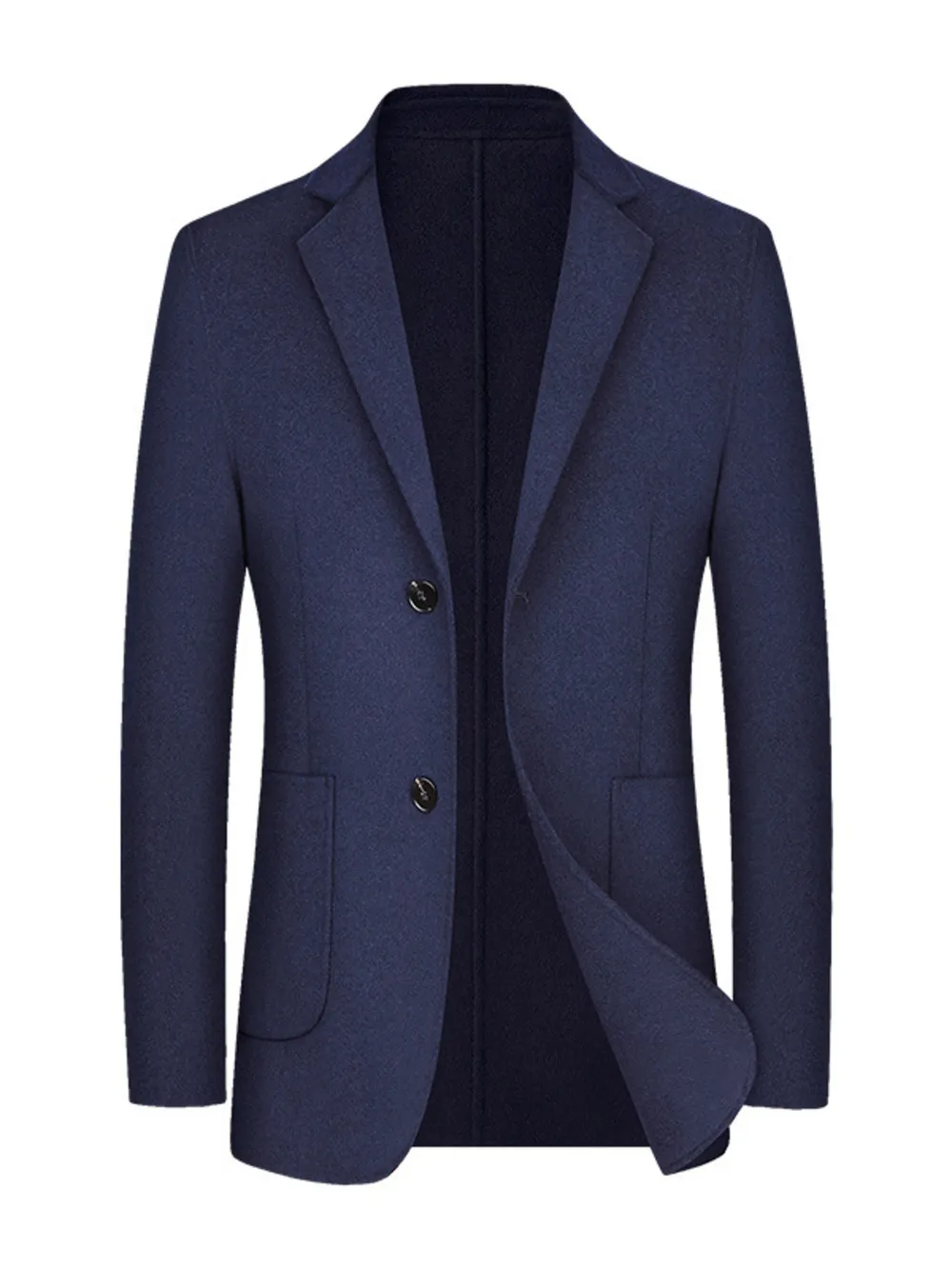 Men's Full Size Classic Fit Button Up Blazer Plus Size, image 4