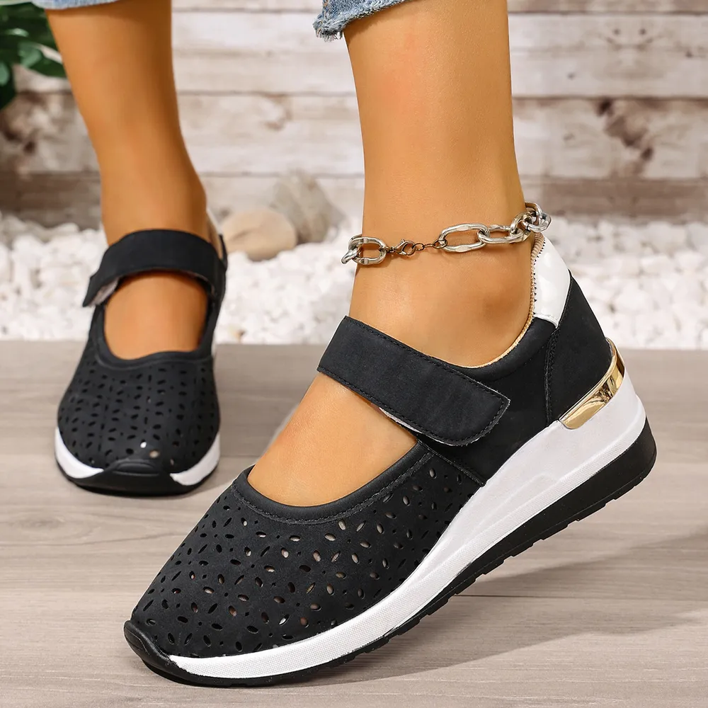 Breathable Wedge Sandals, image 3