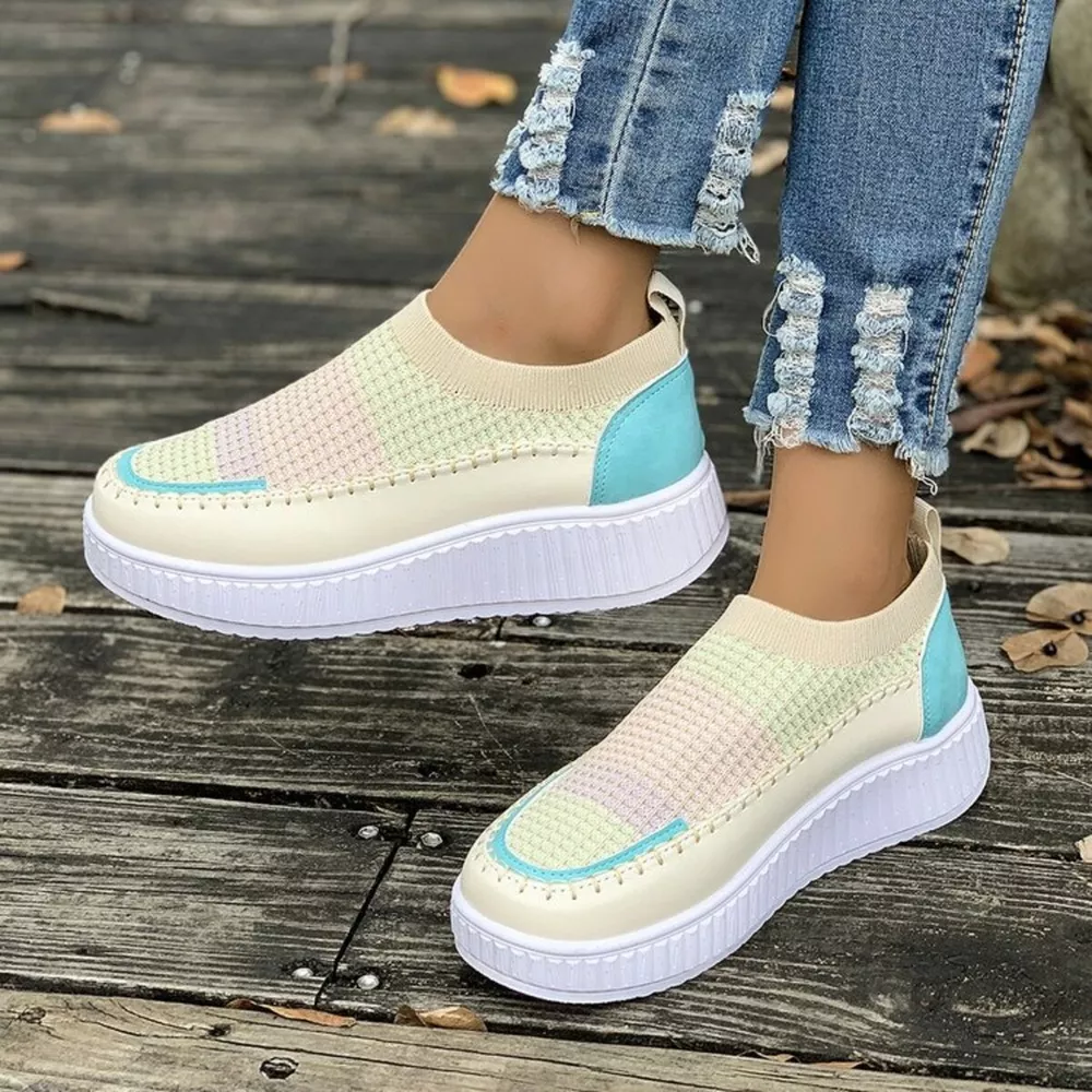 Round Toe Platform Slip-Ons, image 18