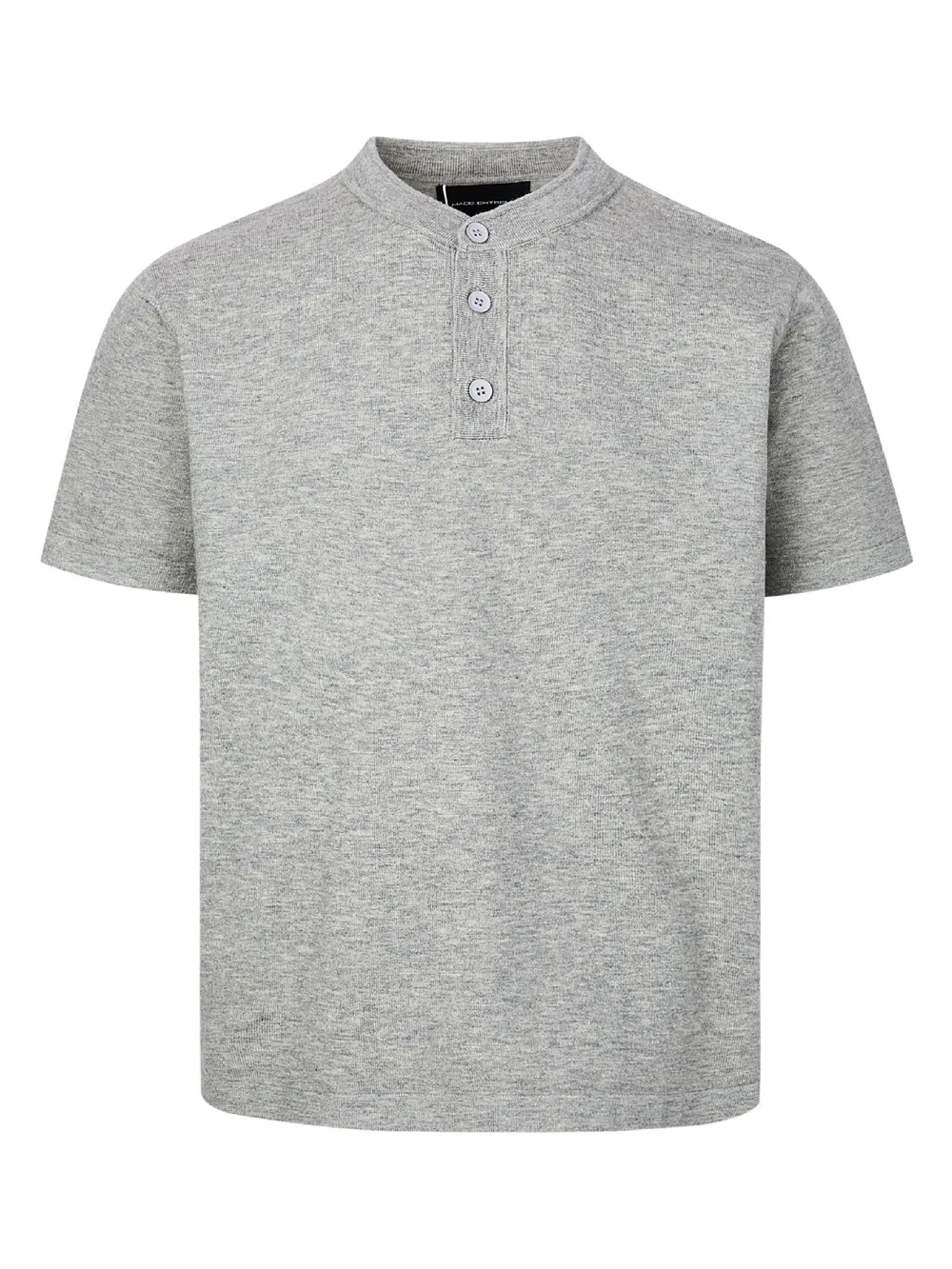 Men's Casual Button Detail Short Sleeve T-Shirt