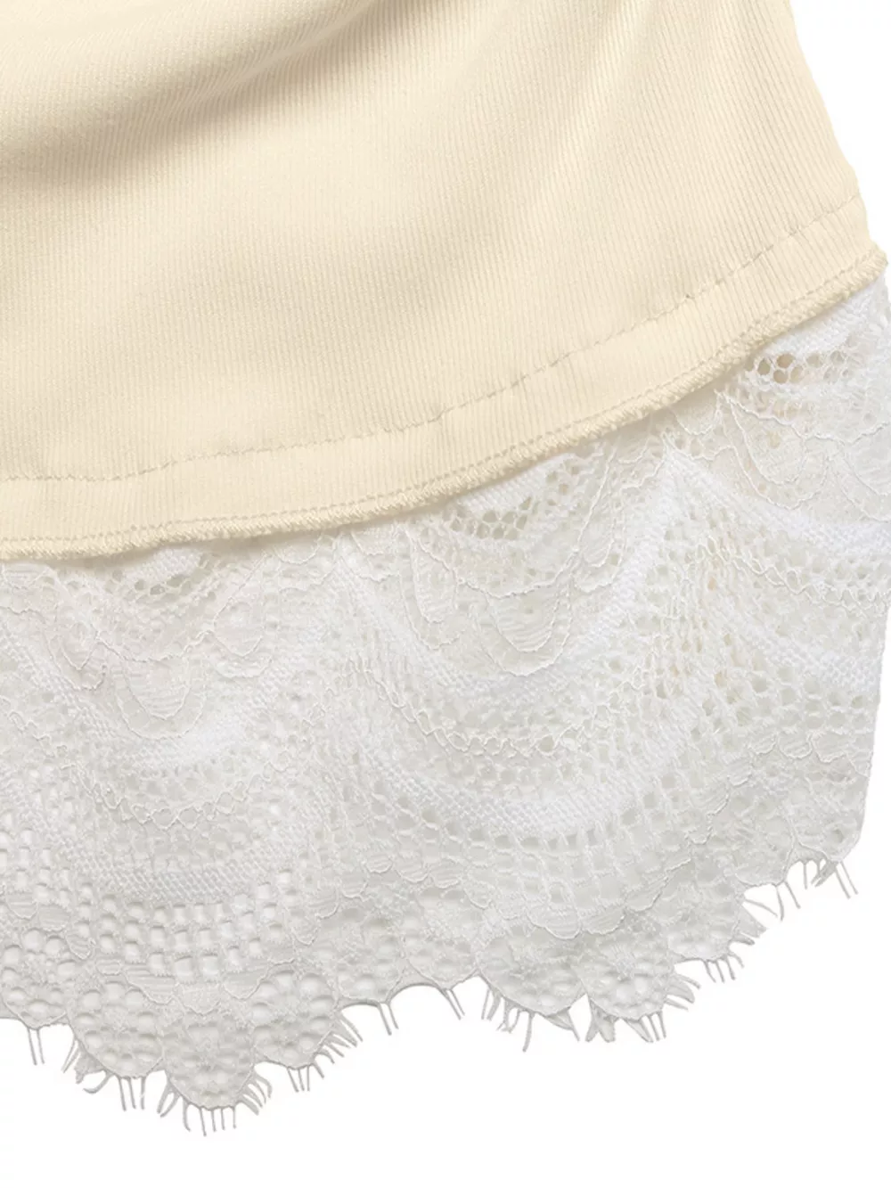 Lace Trim Long Sleeve T-Shirt, image 9