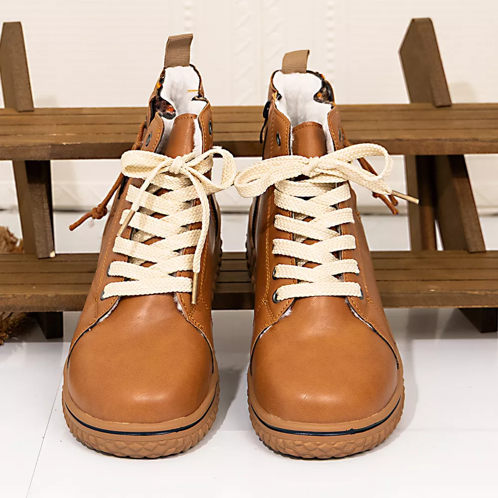 Round Toe Platform Boots, image 11