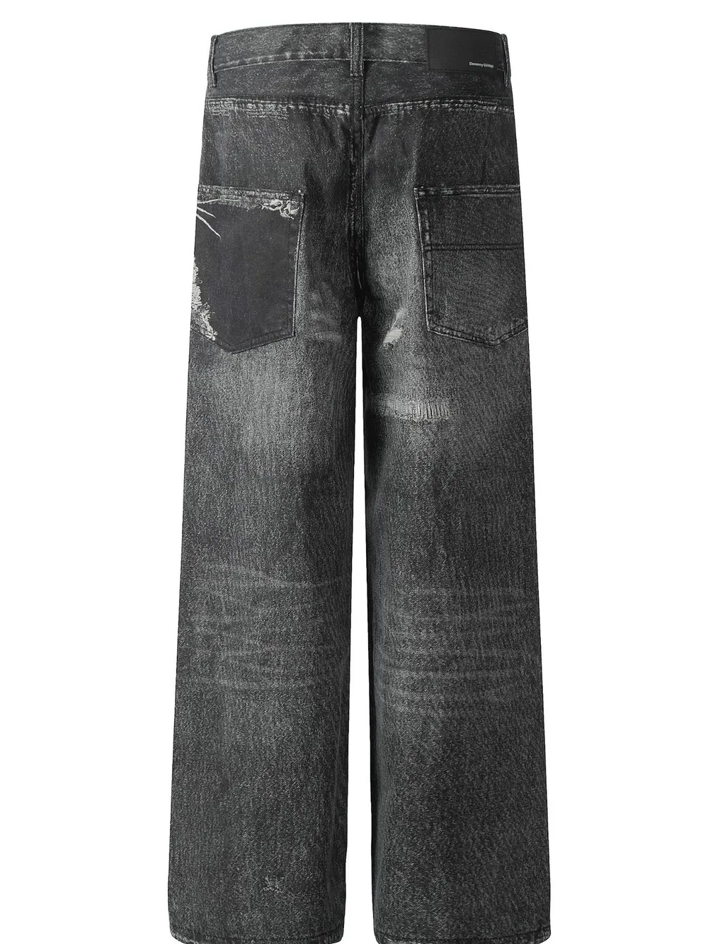 Men's Wide Leg Jeans, image 2
