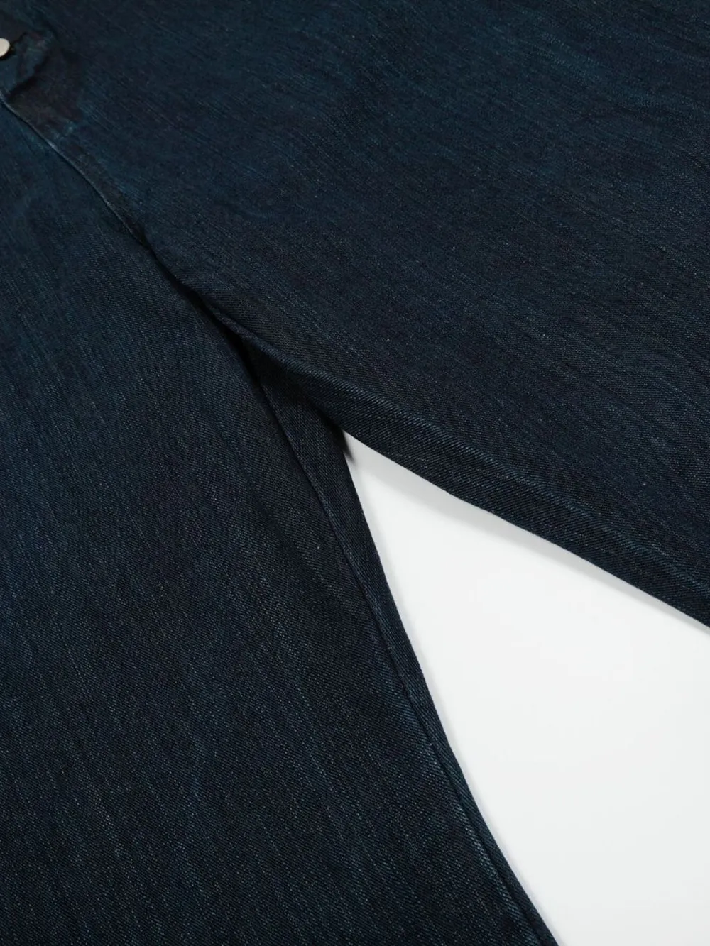 Men's Washed Button Fly Curved Jeans, image 7