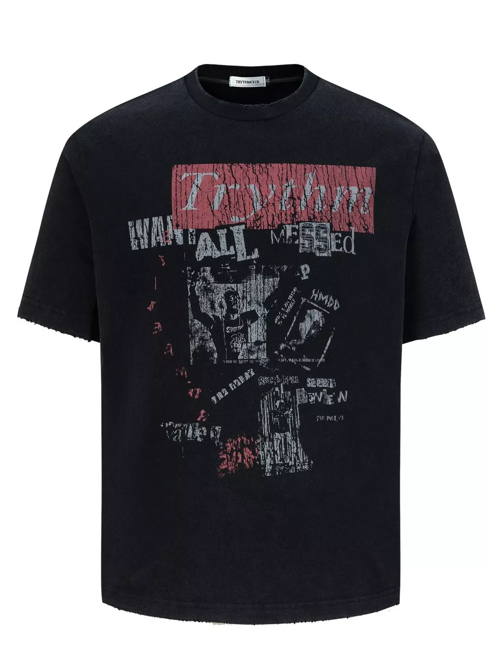 Men's Vintage Graphic Oversized T-Shirt