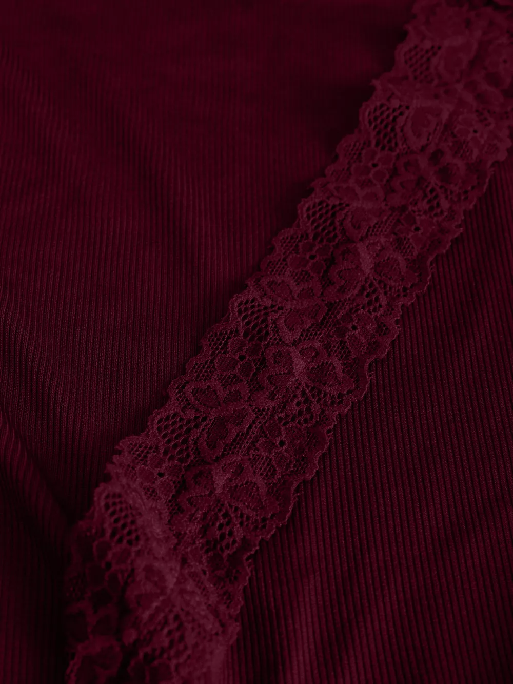 Lace Trim Flare Sleeve Blouse, image 17