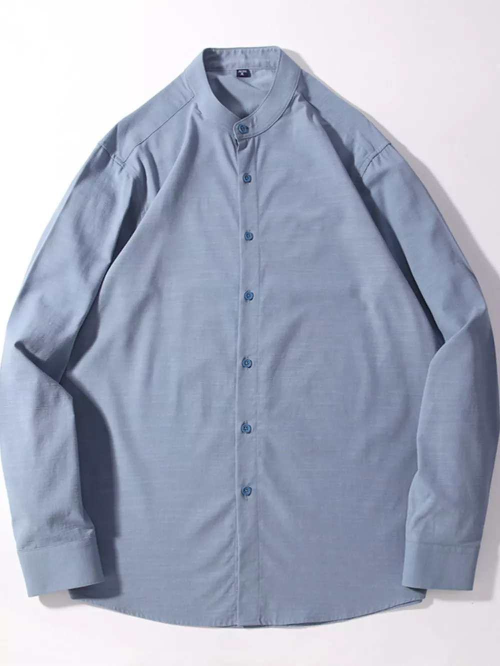 Men's Full Size Button Up Long Sleeve Shirt Plus Size, image 2