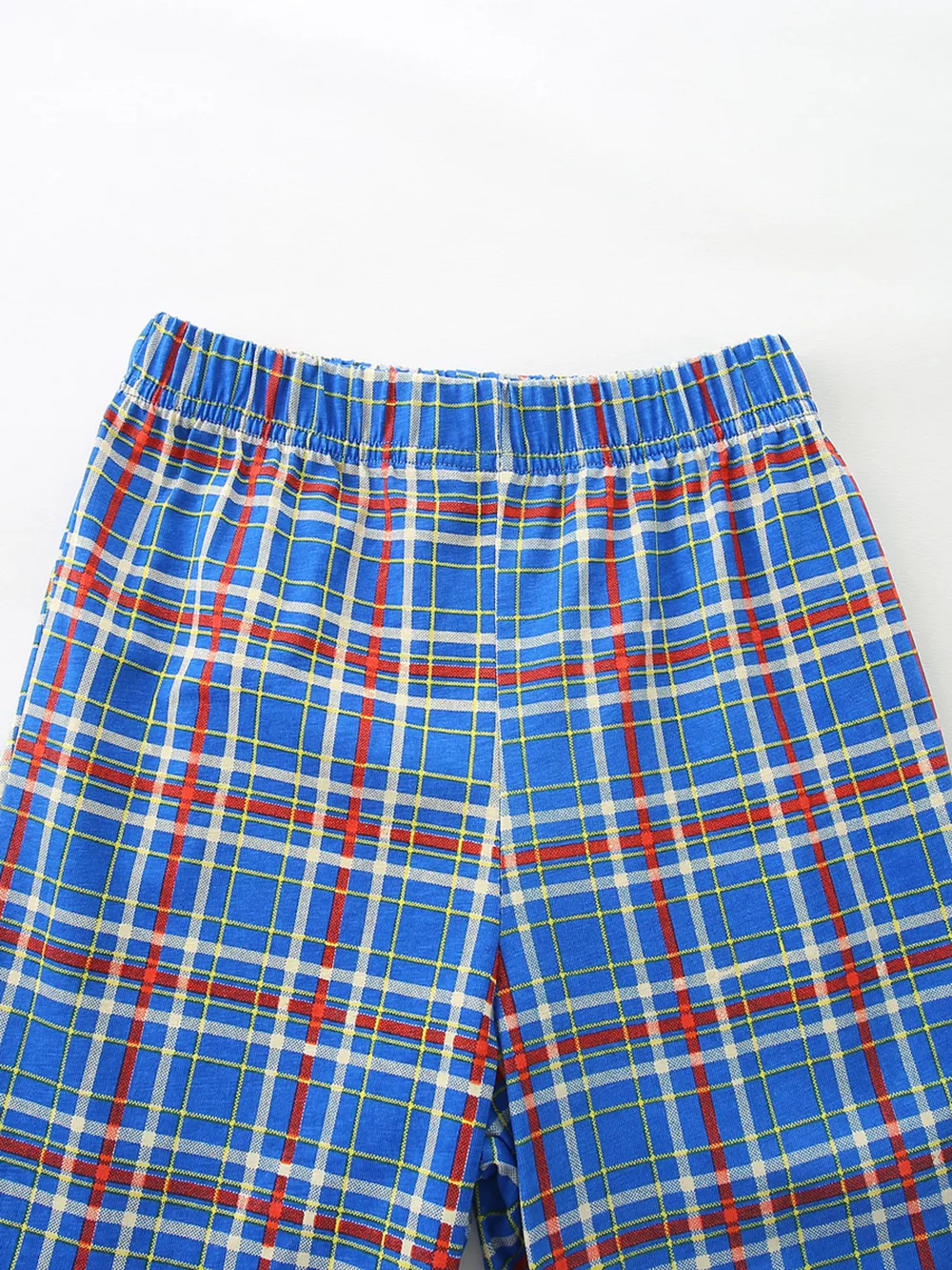 Children's Airplane Graphic Tee & Plaid Shorts Set, image 6