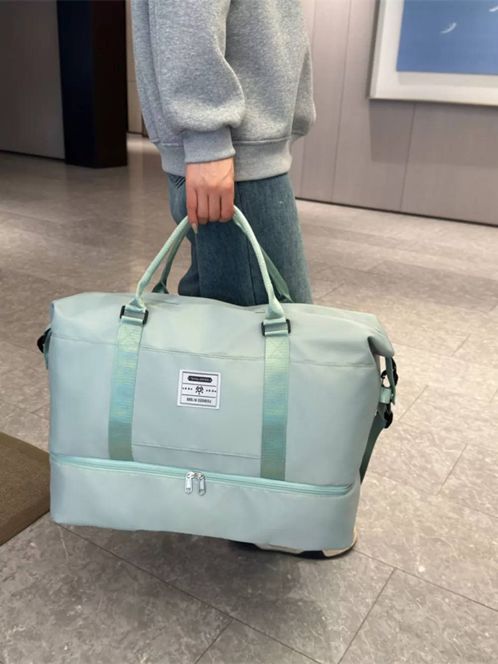Lightweight Oxford Cloth Travel Bag, image 2
