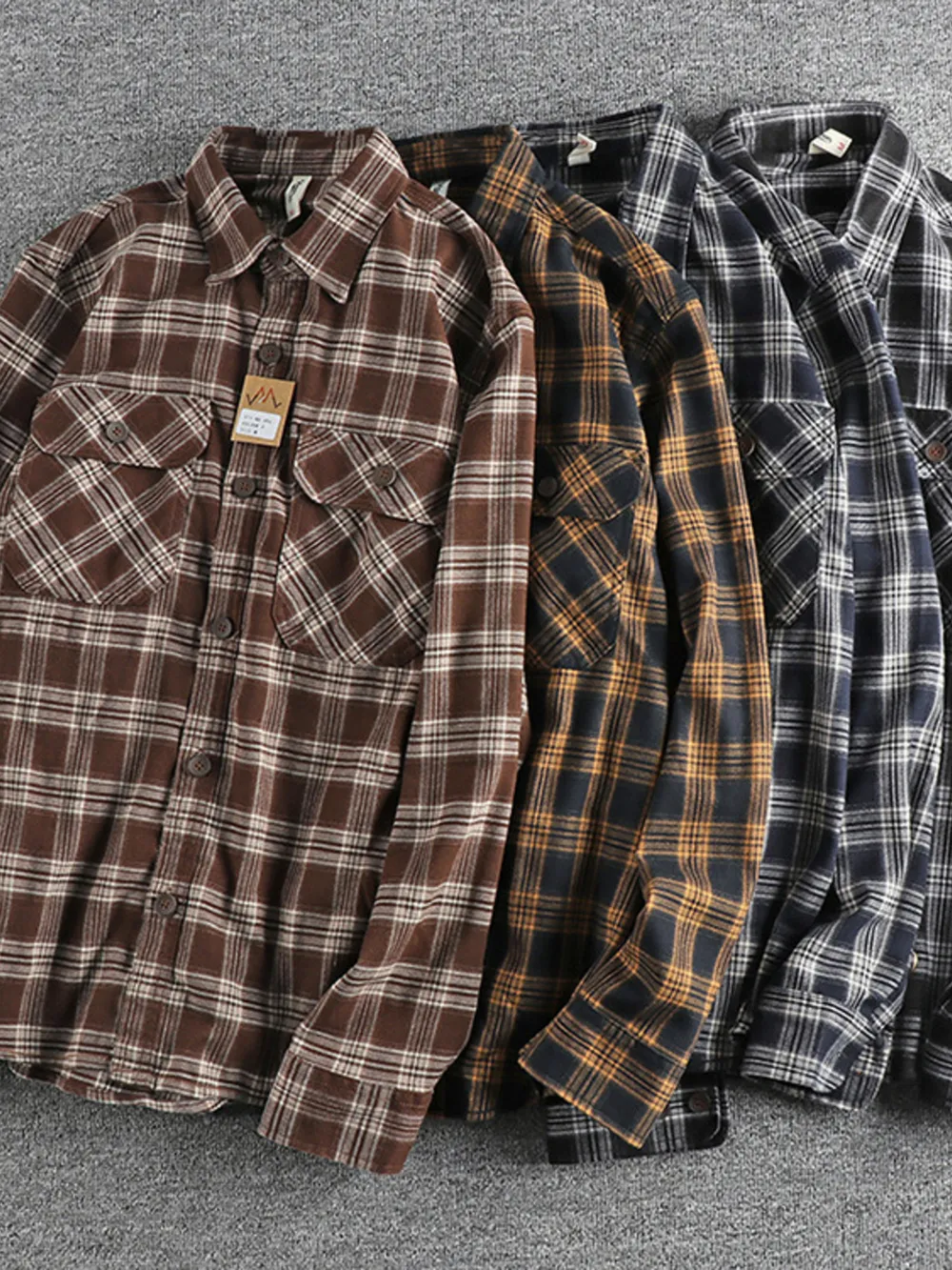 Men's Plus Size Plaid Button Down Shirt, image 11
