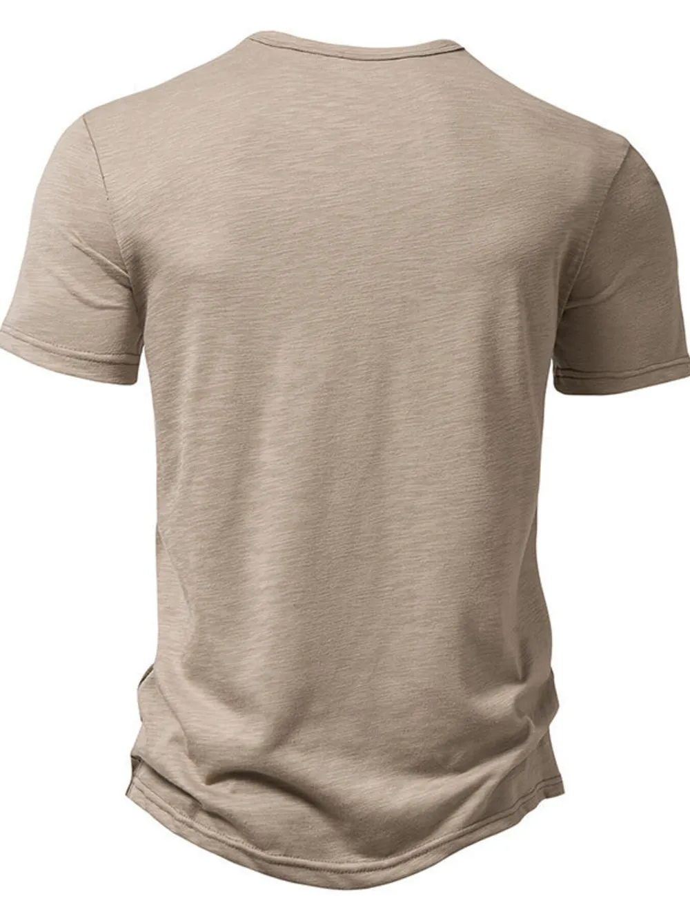 Men's Button Detail Short Sleeve Top, image 14