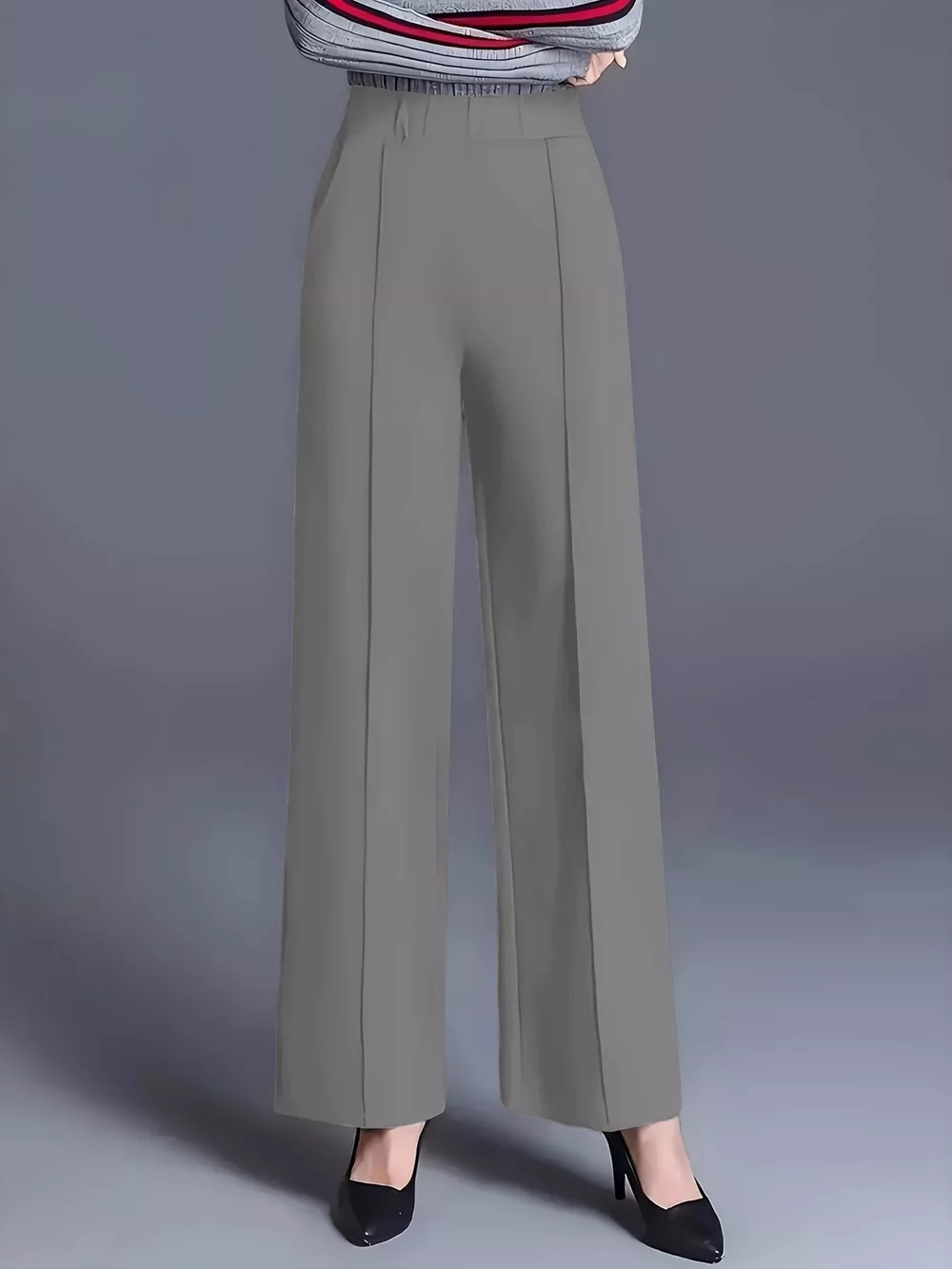 High-Waisted Wide Leg Pants, image 16