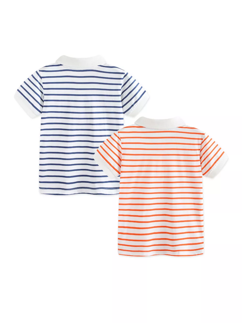 Children's Striped Short Sleeve Polo Shirt, image 7