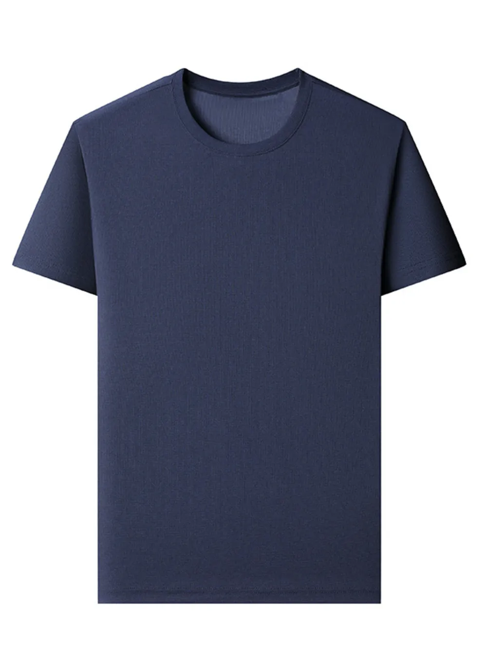 Men's Plus Size Round Neck Short Sleeve T-Shirt, image 8