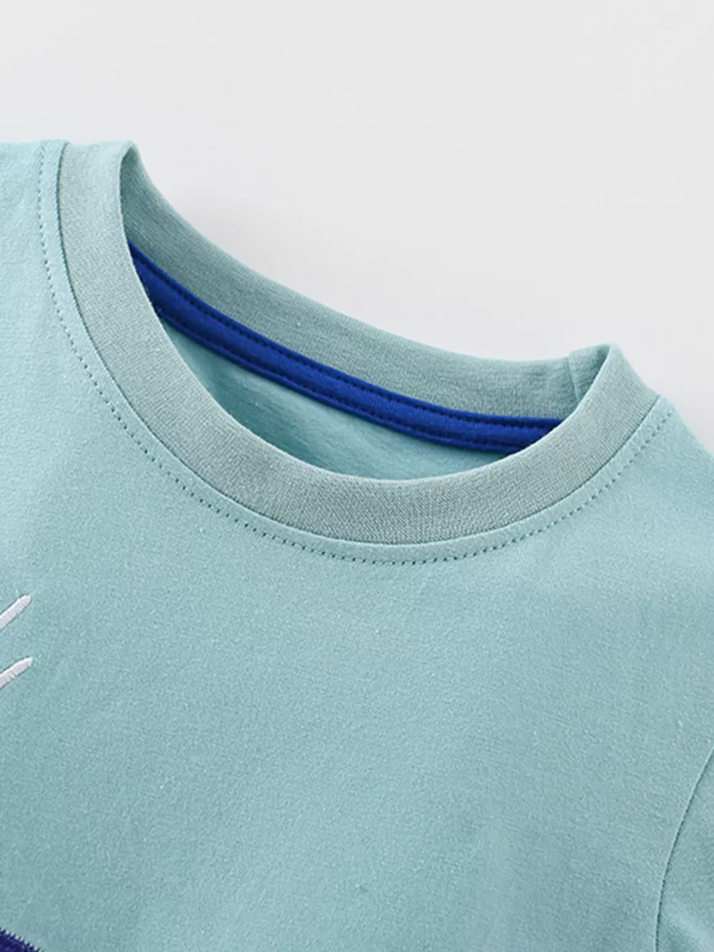 Children's Whale Round Neck Tee and Shorts Set, image 5