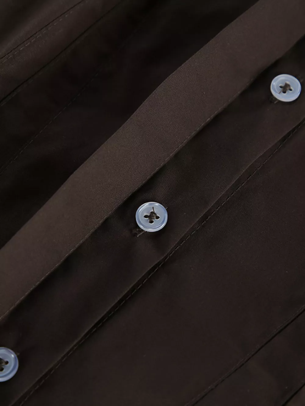 Slim-Fit Ruched Waist Shirt, image 12