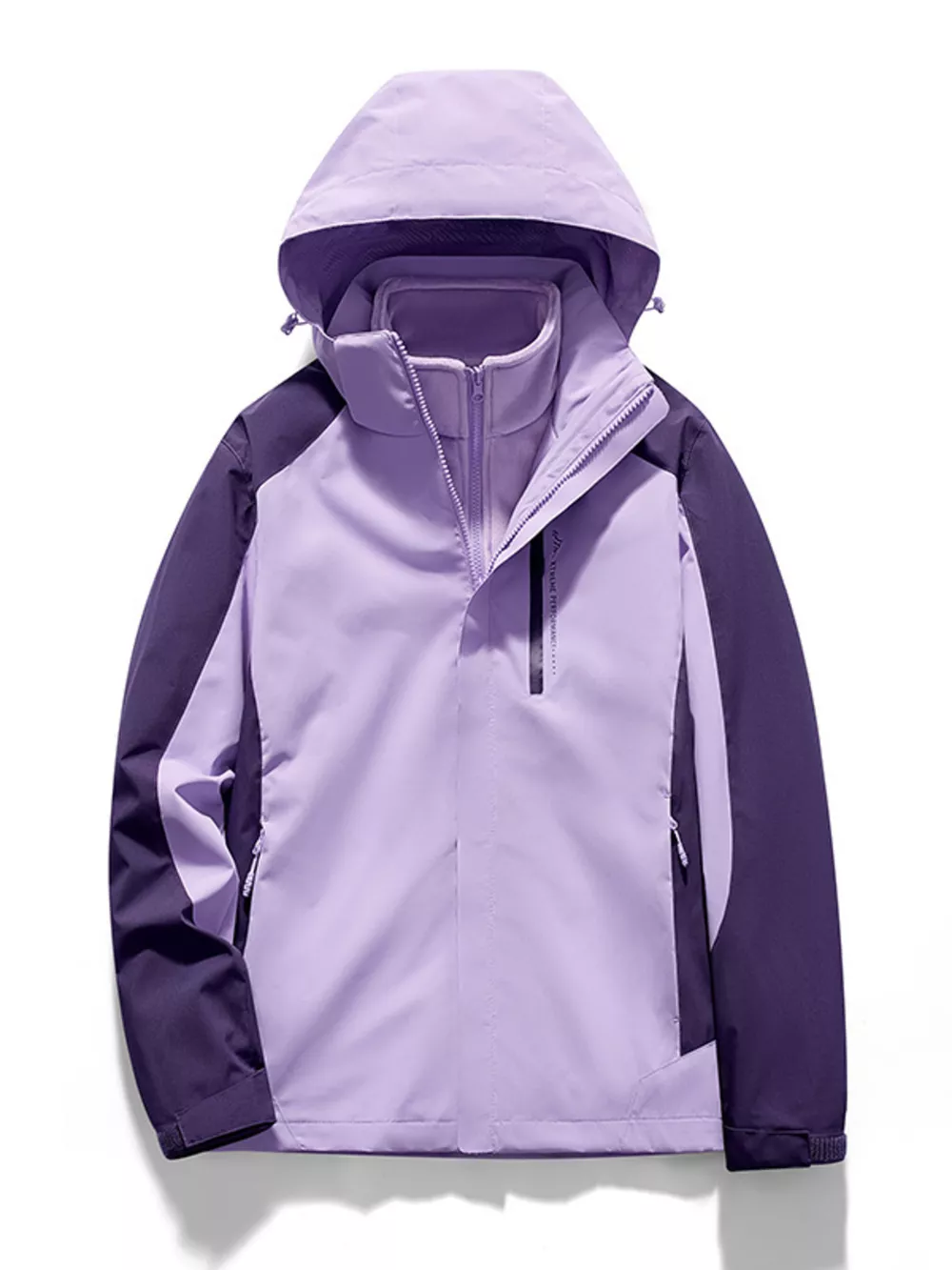 Men's Plus Size Hooded Windproof Outdoor Jacket, image 8