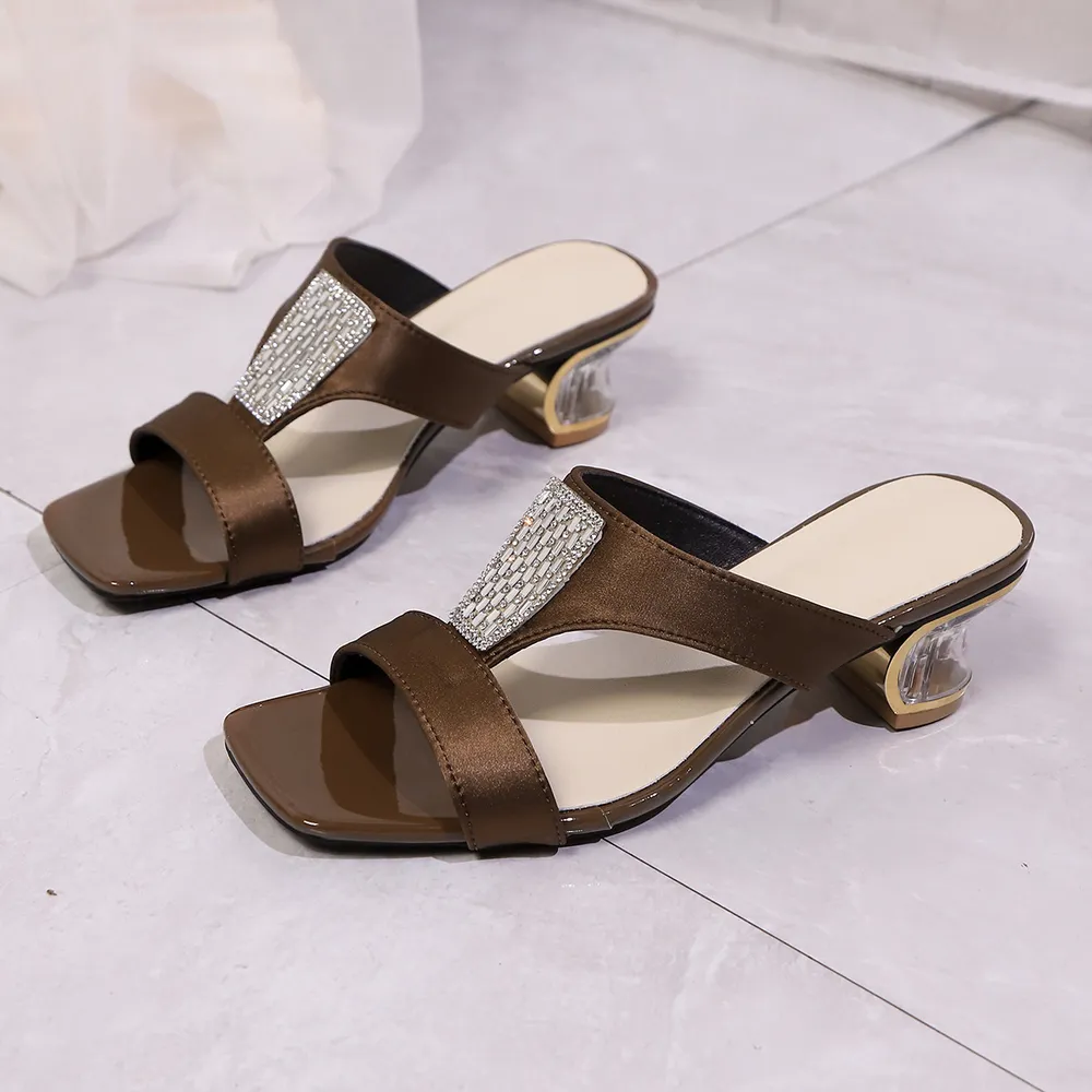 Open Toe Block Heels Sandals, image 6