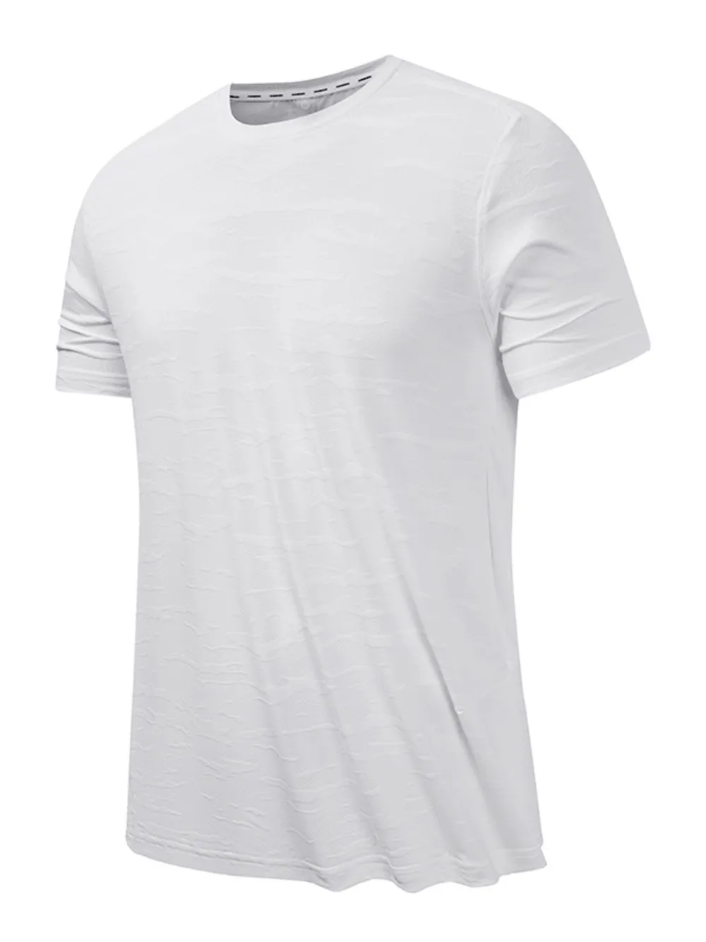 Men's Plus Size Round Neck Short Sleeve Active T-Shirt, image 5