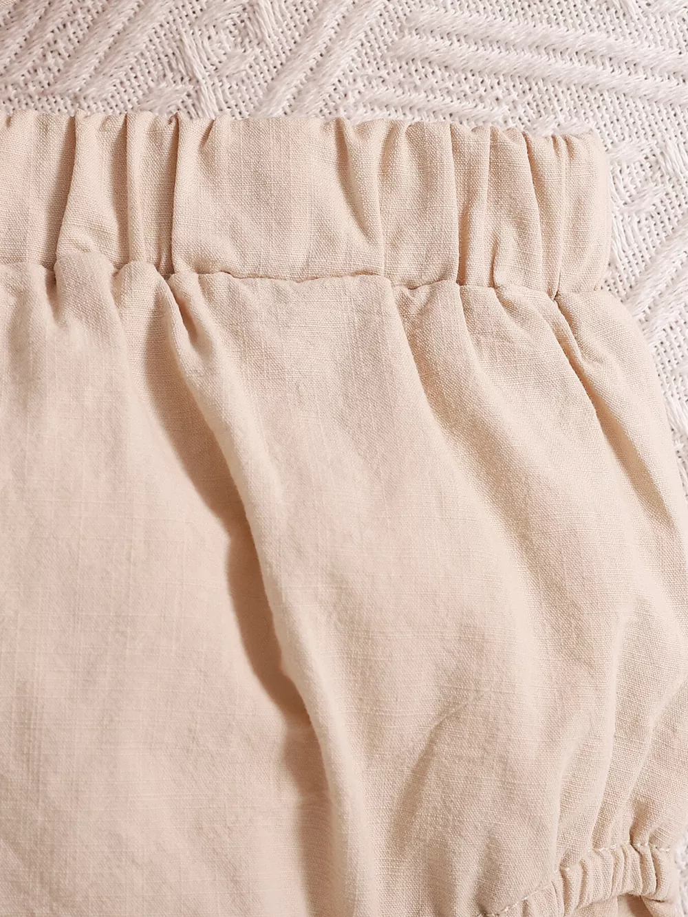 Children's Ruffle Trim Button Front Top and Shorts Set, image 5