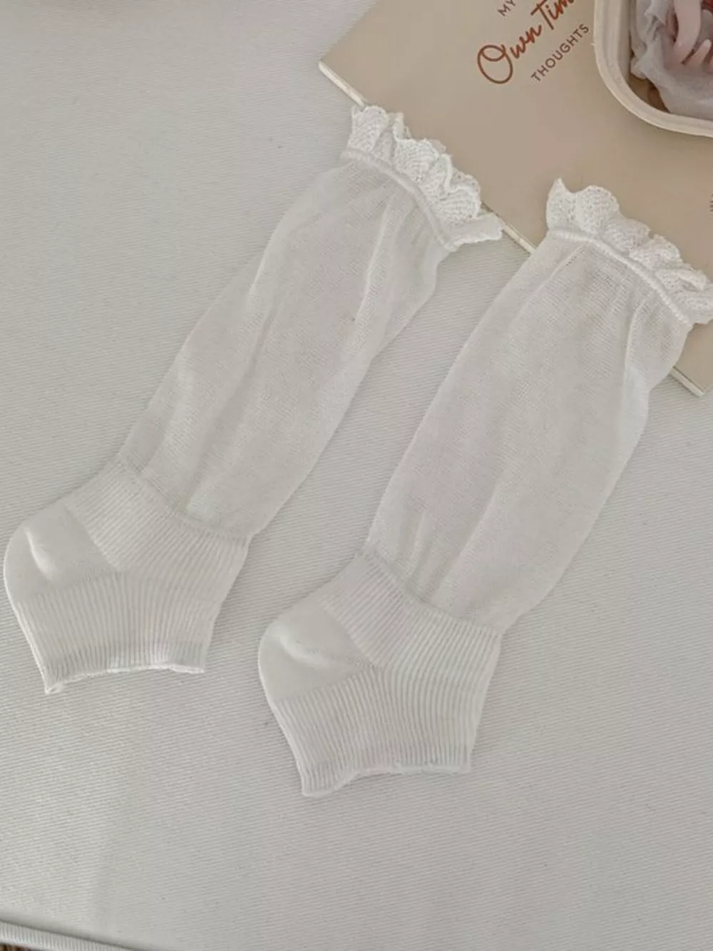 Knitted Half Sole Socks, image 7