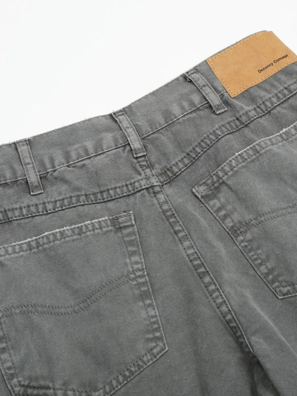 Men's Washed Distressed Curved Jeans, image 8