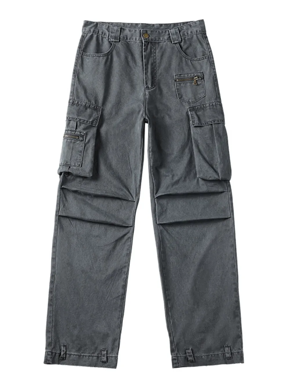 Men's Vintage Washed Cargo Jeans, image 5