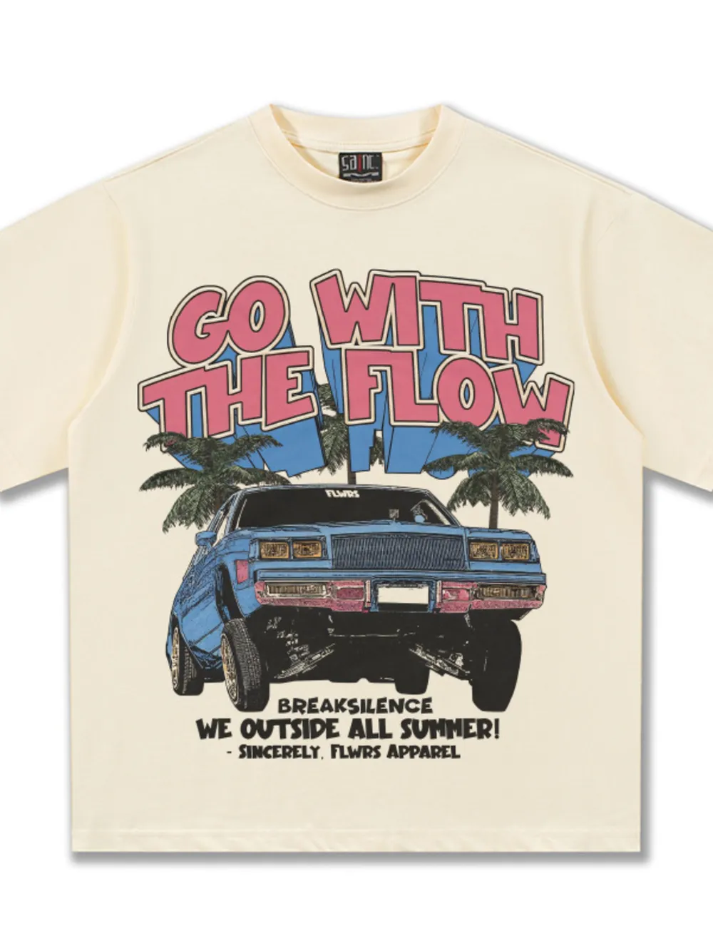 Men's Vintage Washed Graphic Oversized T-Shirt, image 6