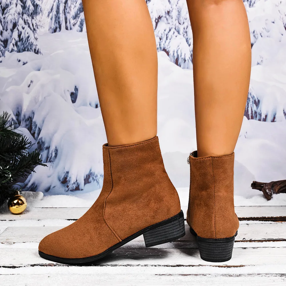 Block Heels Chelsea Boots, image 7
