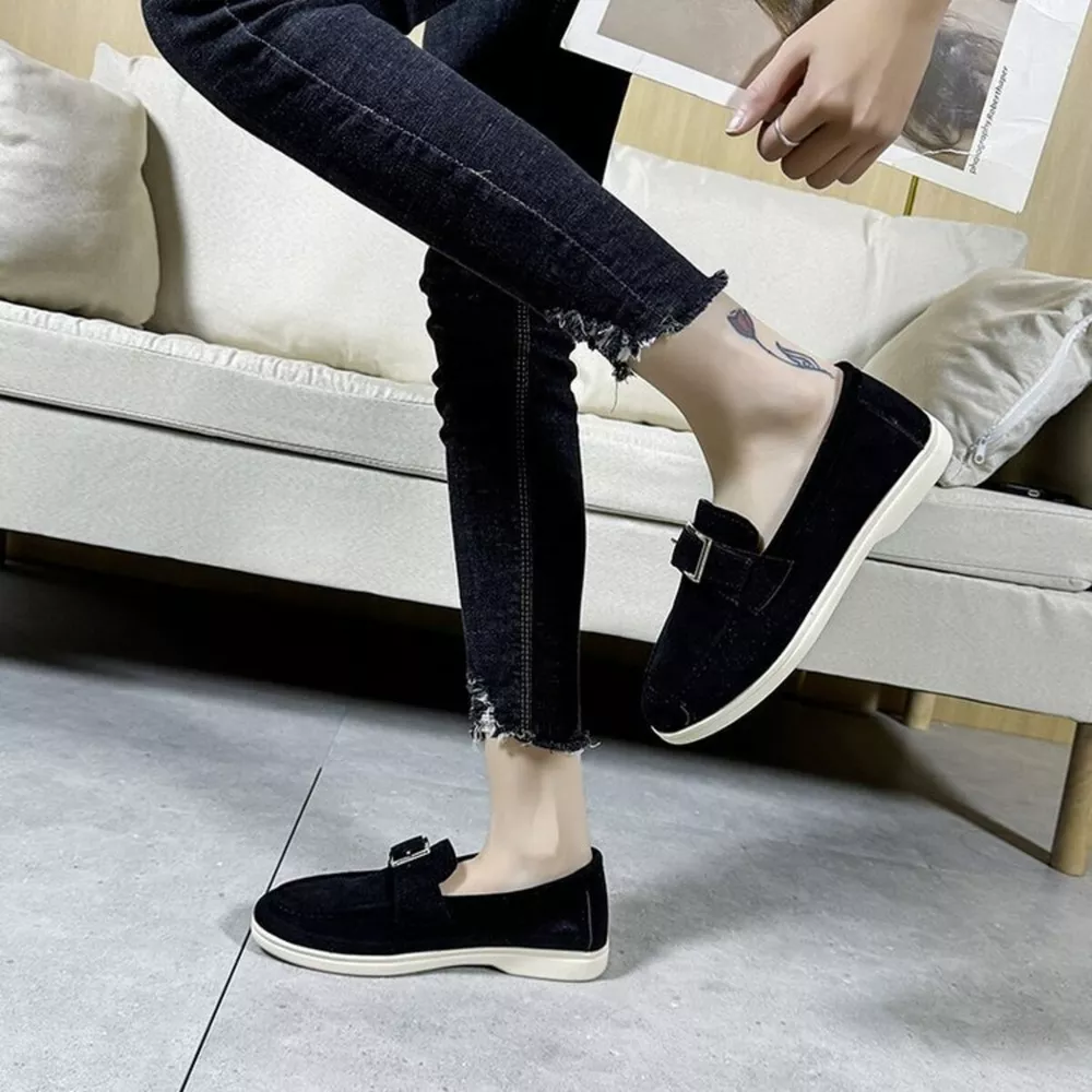 Round Toe Flats Slip-Ons, image 12