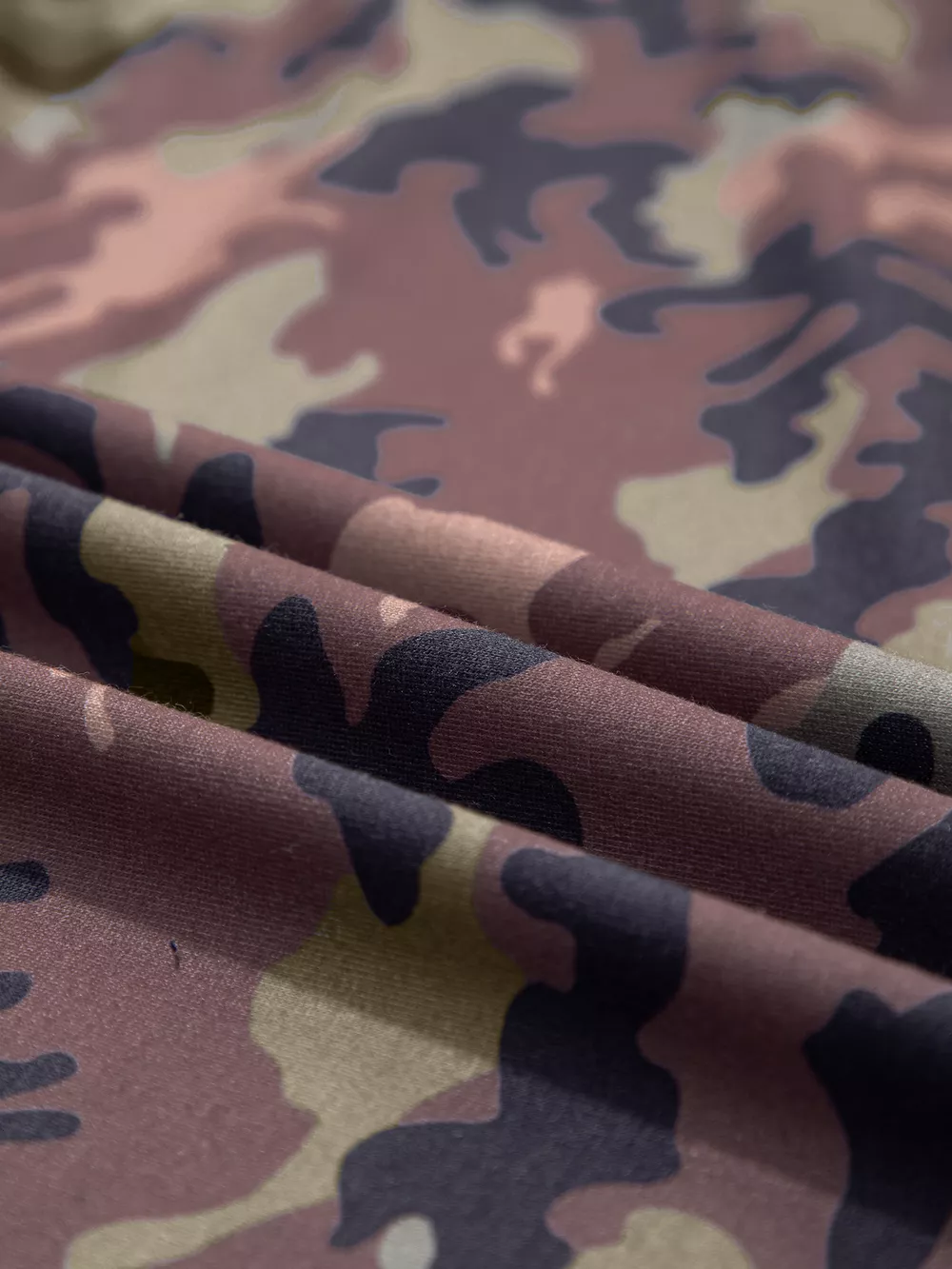 Plus Size Camouflage Print Long Sleeve Oversized Shift Sweatshirt, image 9