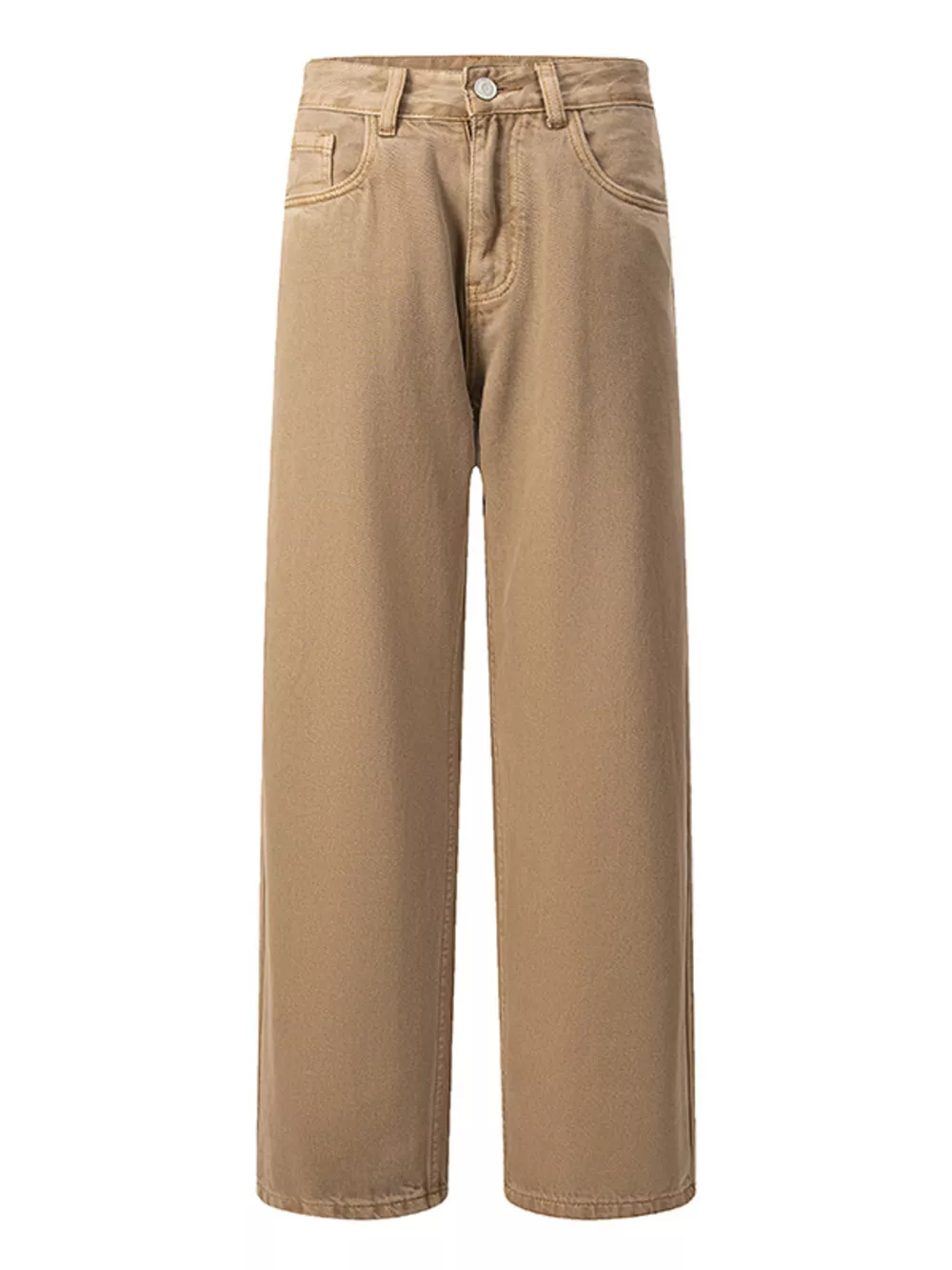 Men's Vintage Wash Wide Leg Jeans, image 15