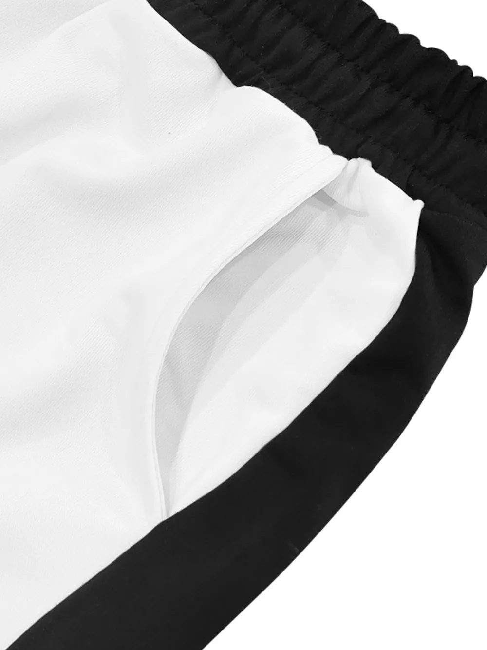 Men's Full Size Side Stripe Wide Leg Pants Plus Size, image 25