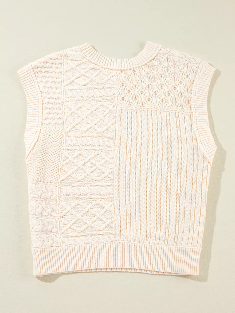 Cable Knit Dolman Sweater Vest, image 18